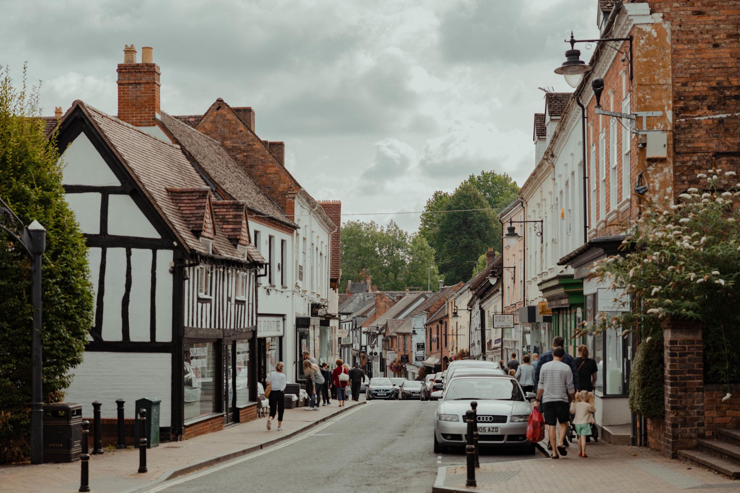 Droitwich Spa High Street.